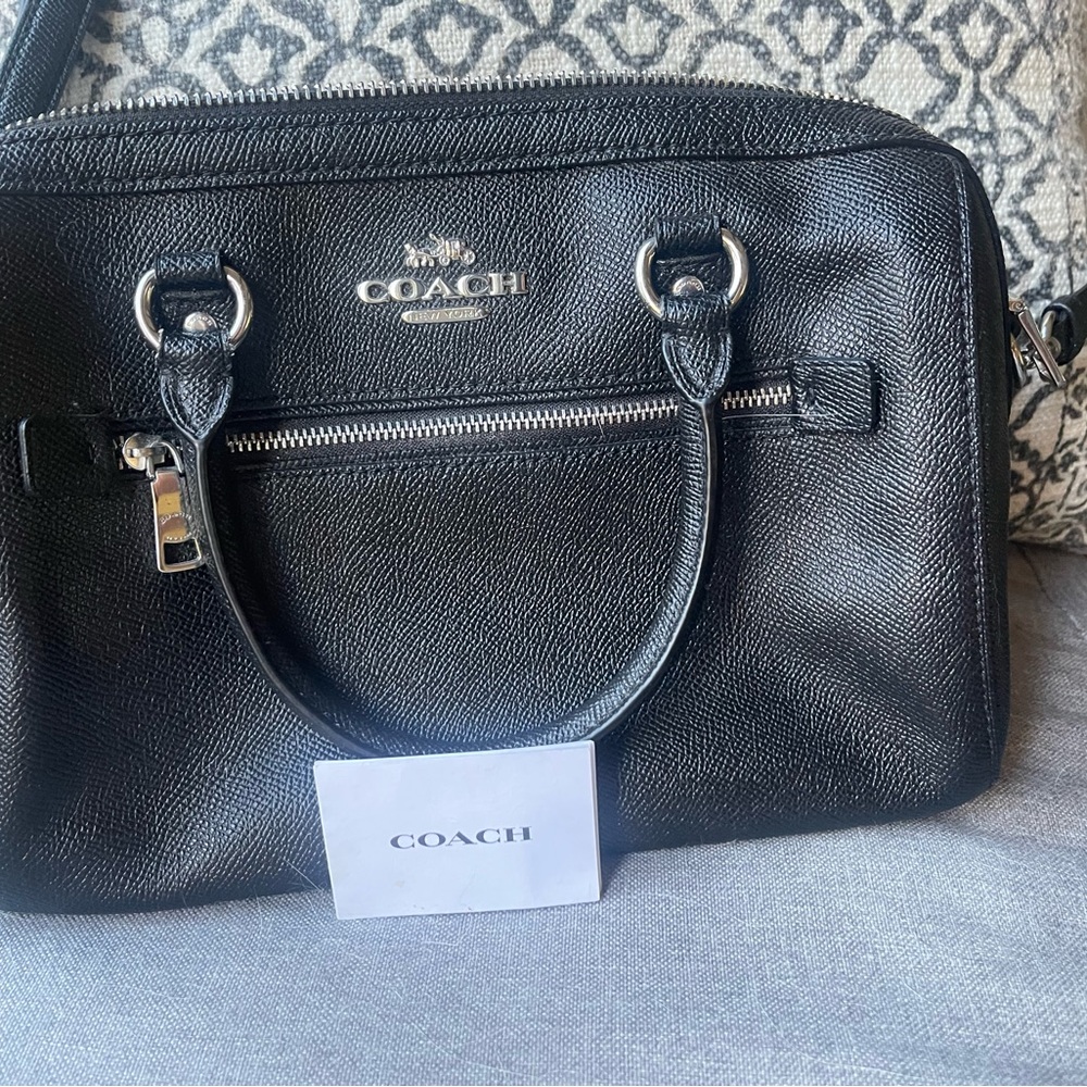 Authentic Coach Rowan Sachel bag with strap